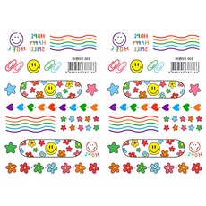 Passet 紋身貼紙, 刻面刺青003, 2組