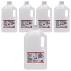 克司博 75%酒精液 外用, 4L, 5桶