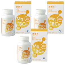 HOME GUARDIAN 守護家 Mg Power 鎂礦力 海洋鎂+BC群綜合礦物質維生素膠囊, 60顆, 3罐