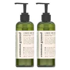 common ground 安之生 洗手凝露 250ml 植物萃取 溫和潔淨, 2瓶