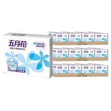 五月花 高吸力柔韌擦手紙, 100抽, 60包