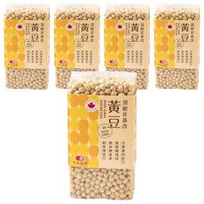令田好食 頂級非基改黃豆, 5包, 500g