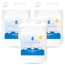 GUARDIAN WATER加電水/鹼性離子水, 4L, 3桶