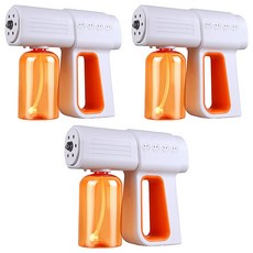 K6X 藍光奈米霧化消毒槍 無線手持霧化槍, 400ml, 3個