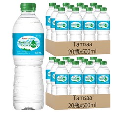 Tamsaa Basics 天然水, 500ml, 40瓶