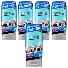 Kao 花王 SUCCESS 男士清爽薄荷刮鬍凝膠, 180g, 5瓶