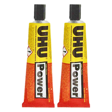 UHU 耐高溫超強接著膠, 防水耐溫-20°C~125°C, 50ml, 2條