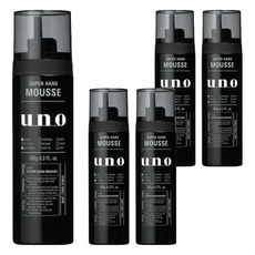 uno 強硬作風超硬噴霧, 180g, 5瓶