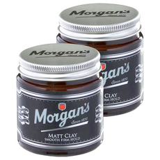 Morgans Pomade 摩根氏 霧面髮泥, 強力定型, 光澤度霧面, 120ml, 2件