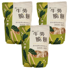 佳里區農會 牛蒡脆餅 原味, 80g, 3個