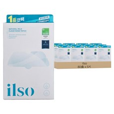ilso Natural mild 溫和去粉刺鼻貼組, 5片, 80盒
