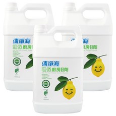清淨海 環保廚房清潔劑, 4kg, 3桶