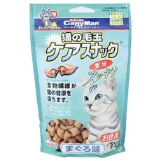 CattyMan 貓用潔牙化毛餅乾 大包裝美味零食 纖維營養補充, 鮪魚, 130g, 1包