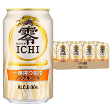 KIRIN 麒麟 零 ICHI無酒精啤酒, 24罐, 350ml