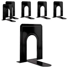 AHOYE 鐵製書擋/書架 17 x 15 x 12cm, 黑色, 6個