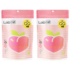 Lab52 齒妍堂 無糖QQ糖 87.5g 寶寶健康零食, 水蜜桃, 2包