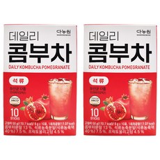 Danongwon 乳酸菌康普茶 石榴, 10包, 5g, 2盒