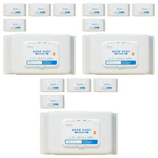 廚房清潔濕紙巾80抽 廚房去油污清潔濕巾 檸檬清香 單抽設計, 5包, 3組