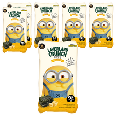 MANJUN 韓國小小兵海苔 起司口味, 6個, 40.5g