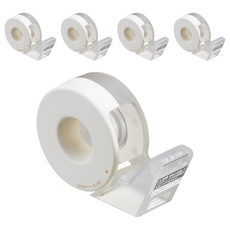 KOKUYO 國譽 KARUCUT膠台 輕柔色, 5個, 白色