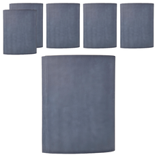 mbs 萬事捷 膠裝夾 A4 10mm 10個, 深藍色, 6袋