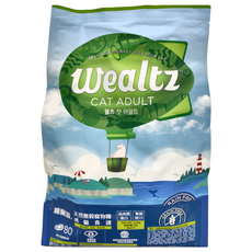 Wealtz 維爾滋 天然無穀寵物糧 成貓食譜, 2.1kg, 1袋, 新鮮去骨雞肉, 雞肉粉, 水解雞肉, 水解魚肉, 鮭魚粉, 豌豆, 扁豆, 甘藷, 雞脂, 魚油