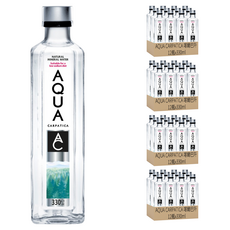 AQUA CARPATICA 喀爾巴阡 天然氣泡礦泉水, 330ml, 48瓶