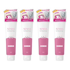 AliSHA 妍樂羋 光溜溜淨除霜, VIO使用可能 快速5分鐘 臭味降低, 100ml, 4條