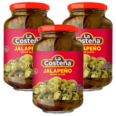 La Costena 切片辣椒, 440g, 3個