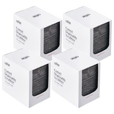 comet 抽取式一次性菜瓜布, 30片, 灰色, 4盒