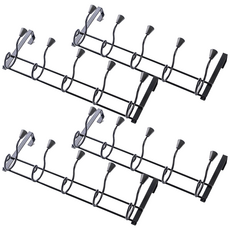 Little Pink Rabbit 粉彩小兔 鐵藝粗線條造型門後5鉤, E33015, 4個