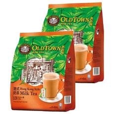 舊街場牌 南洋拉茶風味香滑奶茶 三合一 港式奶茶風味 455g, 35g, 13包, 2袋