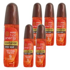 MAKARIZO 清新髮香噴霧 #08 琥珀香氛 髮用身體香氛, 100ml, 6瓶