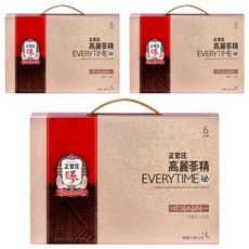 正官庄 EVERYTIME秘 20包, 200ml, 3盒