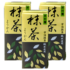 Imuraya 井村屋 小羊羹抹茶, 3個, 58g