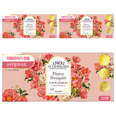 1802 LE CHATELARD 衣物護理機專用 造型香氛柔軟片 牡丹花束 正裝, 20張, 3盒