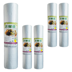 巧用 捲筒加厚型巧鮮袋 5斤 58 x 40cm 食品級材質 點斷式設計, 特大(XL)以上, 55張, 5捲
