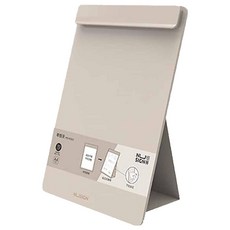 Deli Nusign 可站立式寬版A4板夾, 淺褐色, 1個