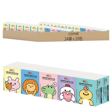 comet 3層面紙隨身包 10張, 10包, 24袋