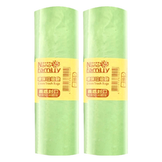 奈米家族 環保垃圾袋 70L 72cm x 100cm, 2組