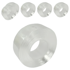 SUCCESS 成功 奈米不留痕膠帶 30mm 透明雙面膠帶 高黏性 台灣出貨, 6捲