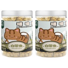 Mr 凍乾 喵喵凍 貓凍乾, 白帶魚, 80g, 2罐