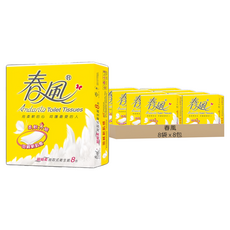 春風 抽取衛生紙 110張, 8包, 8袋