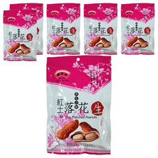 Nut King 鄭美香 紅土落花生, 6包, 240g