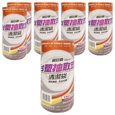 台塑 超巨霸抽取式清潔袋 120x140 cm, 260L, 6個