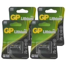 GP Batteries 超霸 CR2 3V 鋰電池, 4個, 1入