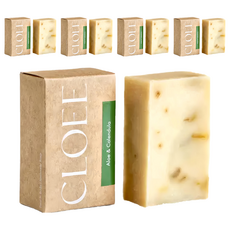 CLOEE 蘆薈 & 金盞花 臉部身體潔顏沐浴皂, 103g, 5個