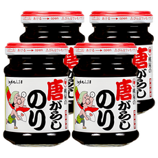 桃屋 香辣海苔醬, 4個, 105g