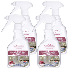 GBPH 好寶貝 玻璃皂垢清潔噴霧 Royal Rose 皇家玫瑰, 快速溶解皂垢水漬, 500ml, 4瓶