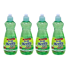 第一石鹼 Funs果香洗碗精 檸檬香, 600ml, 4瓶